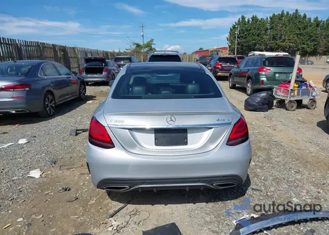 2019 Mercedes-Benz C 300 4Matic from USA, damaged, VIN 55SWF8EB7KU290323